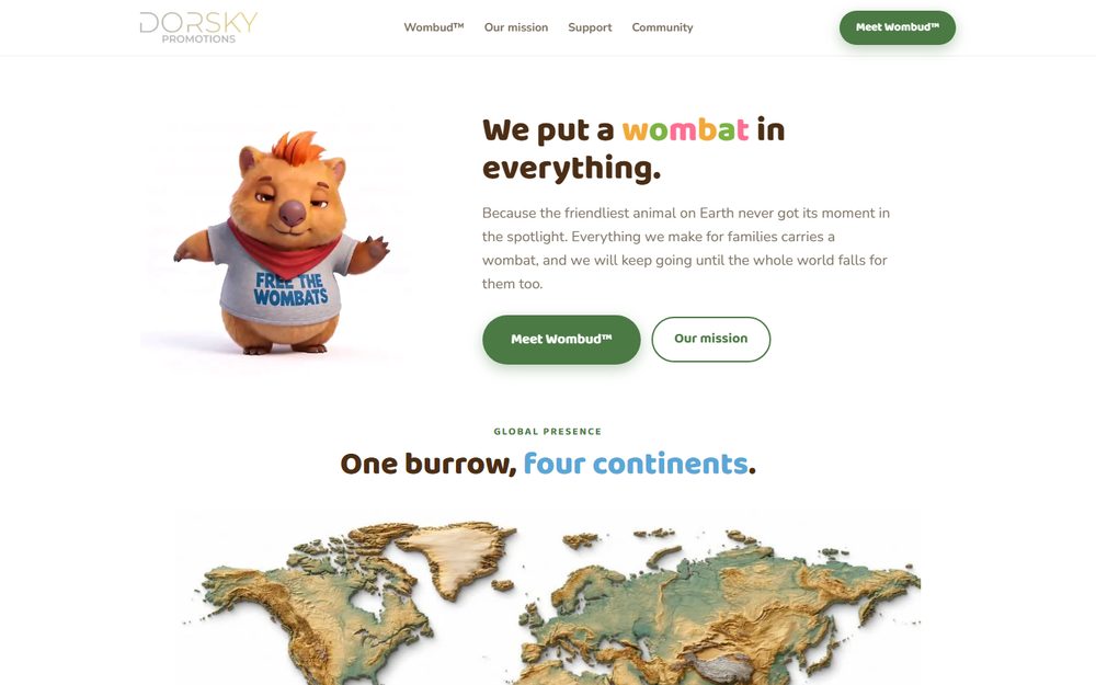 Dorsky Promotions website